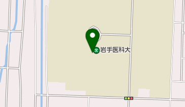 岩手医科大学附属図書館分館の地図画像