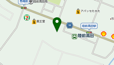 陸前高田市立博物館の地図画像