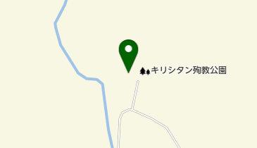 大籠キリシタン資料館の地図画像
