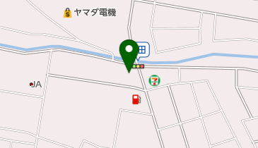 JAコミュニティホールの地図画像