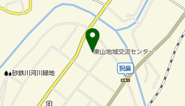 東山地域交流センターの地図画像