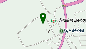 陸前高田市コミュニティホールの地図画像