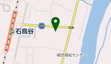 あじさいホール藤原の地図画像