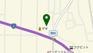 ふじさわエヴァホール高松の地図画像