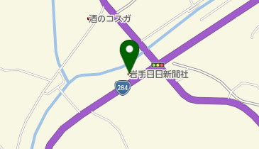 岩手日日新聞社千厩支局の地図画像