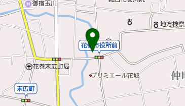 岩手日日新聞社花巻支社の地図画像