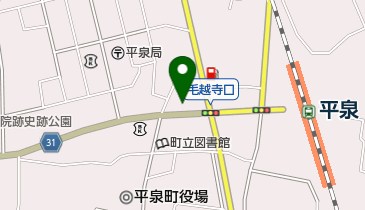 岩手日日新聞社平泉支局の地図画像