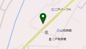 岩手日報社二戸支局の地図画像
