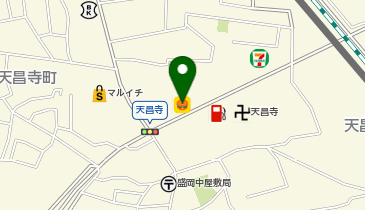 ほっかほっか亭天昌寺店の地図画像