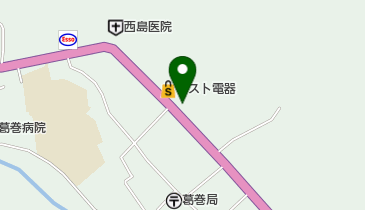 ほっかほっか亭葛巻店の地図画像