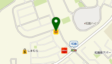 ほっかほっか亭盛岡松園店の地図画像