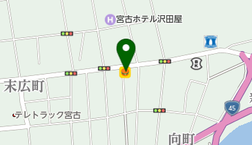 ほっかほっか亭宮古中央通り店の地図画像