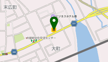ほっかほっか亭大槌町店の地図画像