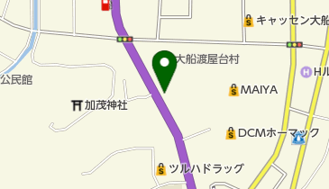 ほっかほっか亭大船渡店の地図画像