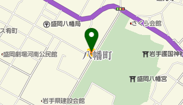 ほっかほっか亭八幡宮前店の地図画像