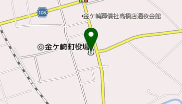 岩手銀行金ケ崎支店の地図画像