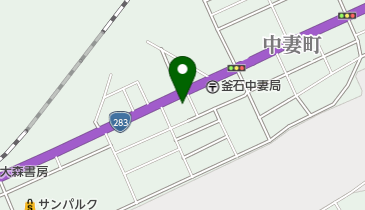 岩手銀行中妻支店の地図画像