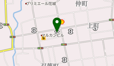 岩手銀行花巻支店の地図画像