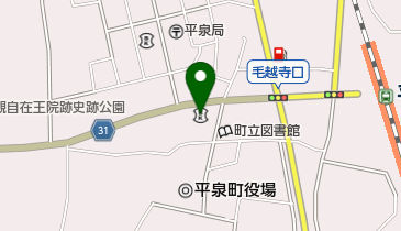 岩手銀行平泉支店の地図画像