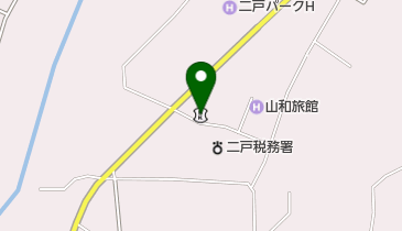 東北銀行二戸支店の地図画像