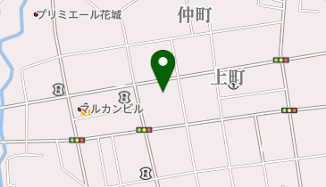 東北銀行花巻支店の地図画像