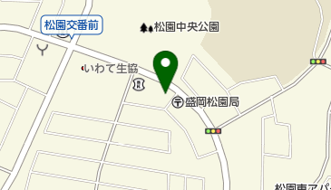 東北銀行松園支店の地図画像