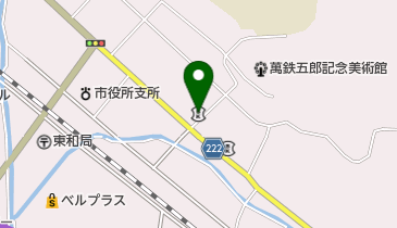 花巻信用金庫東和支店の地図画像