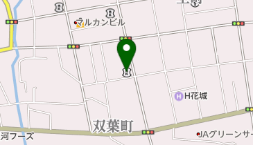 花巻信用金庫南支店の地図画像