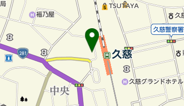 盛岡信用金庫久慈支店の地図画像