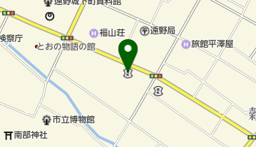 盛岡信用金庫遠野支店の地図画像