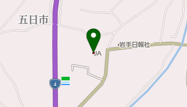 JA新いわて岩手支所の地図画像