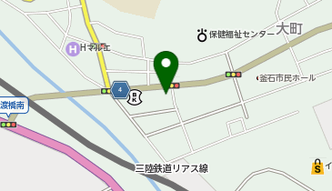 JAいわて花巻鵜住居支店の地図画像