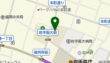 私立岩手医科大学の地図画像