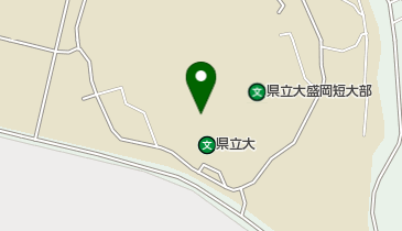 岩手県立大学の地図画像