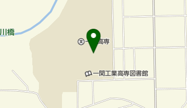 国立一関工業高等専門学校の地図画像