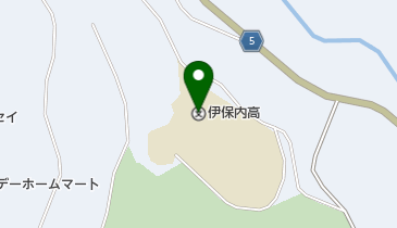 岩手県立伊保内高校の地図画像