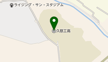 岩手県立久慈翔北高校野田校舎の地図画像