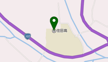 岩手県立住田高校の地図画像