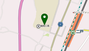 岩手県立北桜高校工業校舎の地図画像