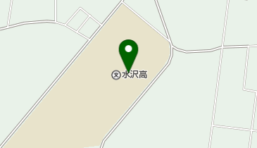 岩手県立水沢高校の地図画像
