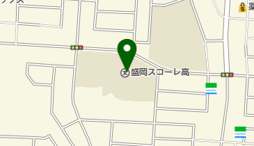 私立盛岡スコーレ高校の地図画像