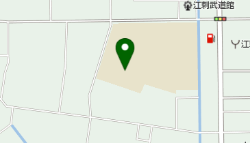 奥州市立江刺第一中学校の地図画像