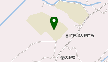 洋野町立大野中学校の地図画像
