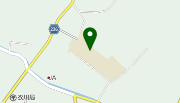 奥州市立衣川中学校の地図画像