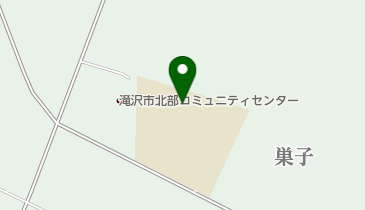 滝沢市立一本木中学校の地図画像