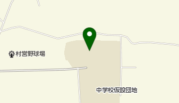 田野畑村立田野畑中学校の地図画像