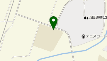 盛岡市立渋民中学校の地図画像