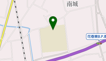 花巻市立南城中学校の地図画像