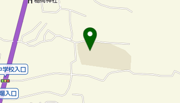 盛岡市立城東中学校の地図画像