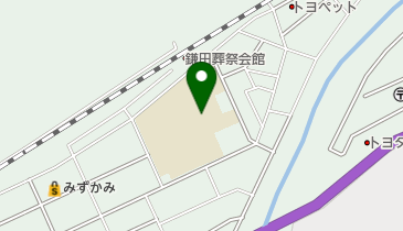 釜石市立釜石中学校の地図画像